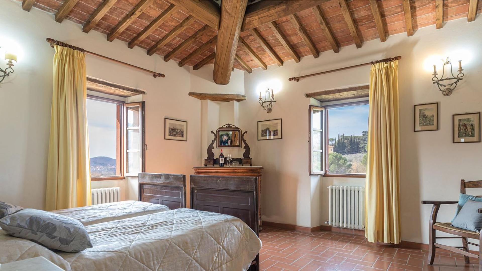 Ferienwohnung Casale Presciano Pergine Valdarno Zimmer foto