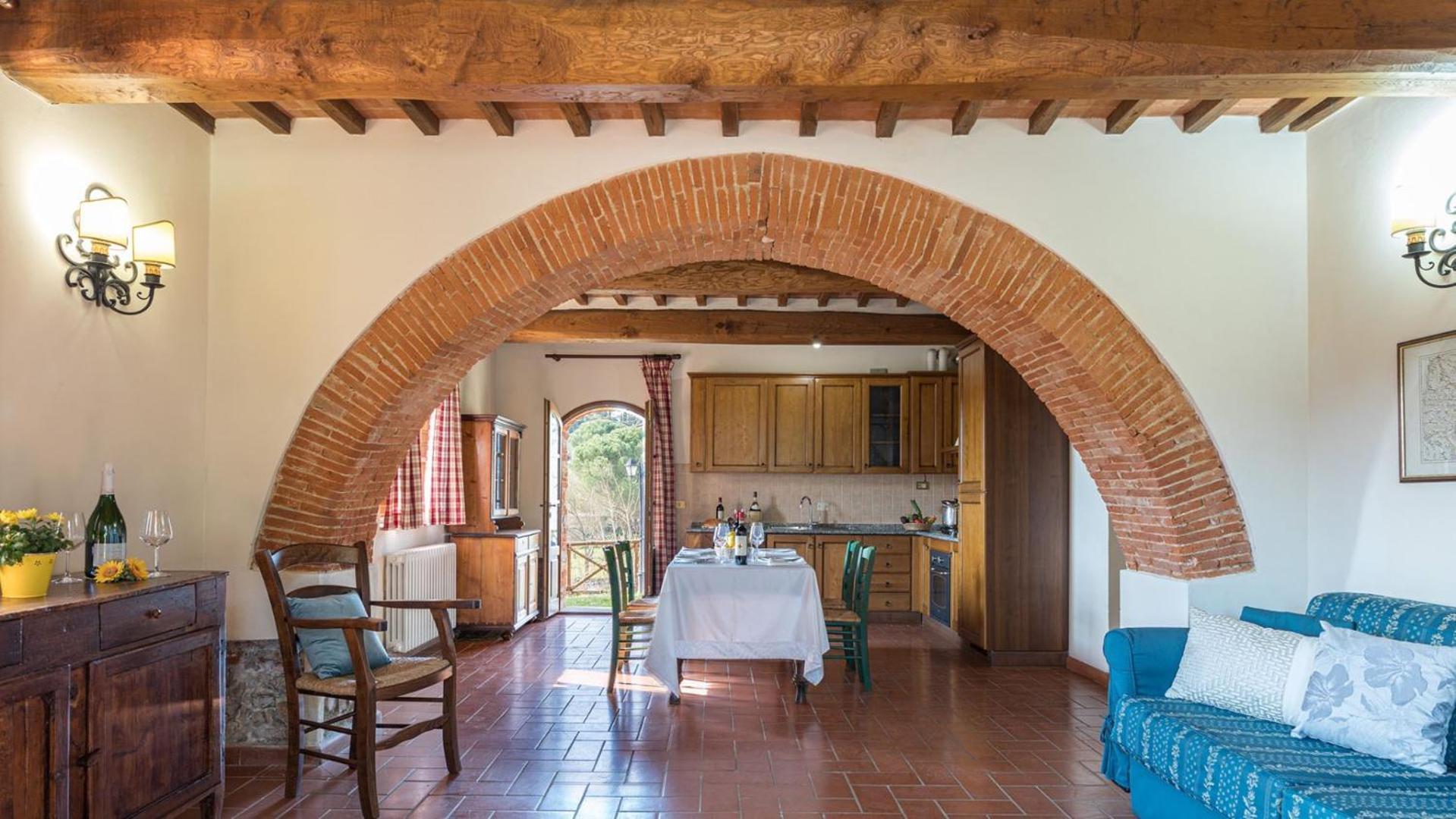 Ferienwohnung Casale Presciano Pergine Valdarno Zimmer foto