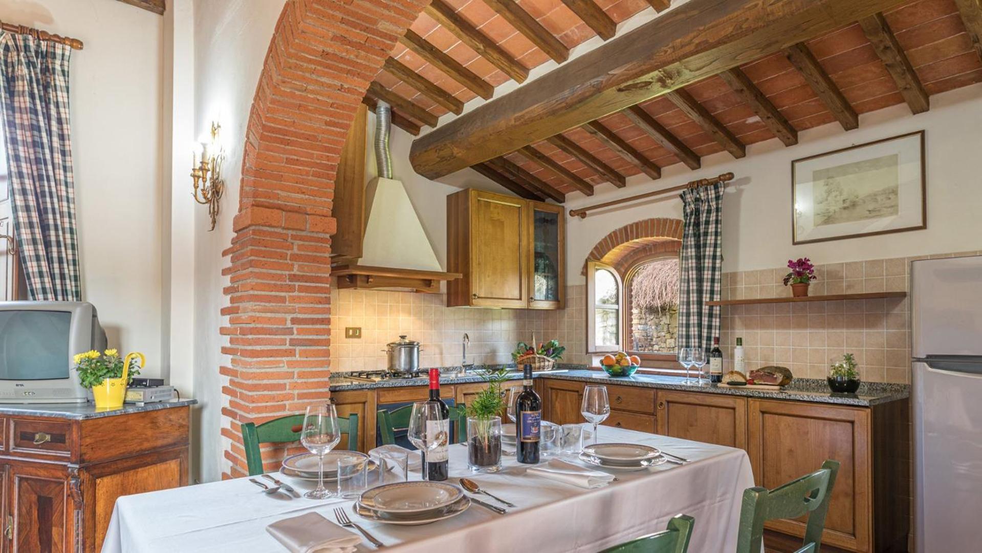 Ferienwohnung Casale Presciano Pergine Valdarno Zimmer foto