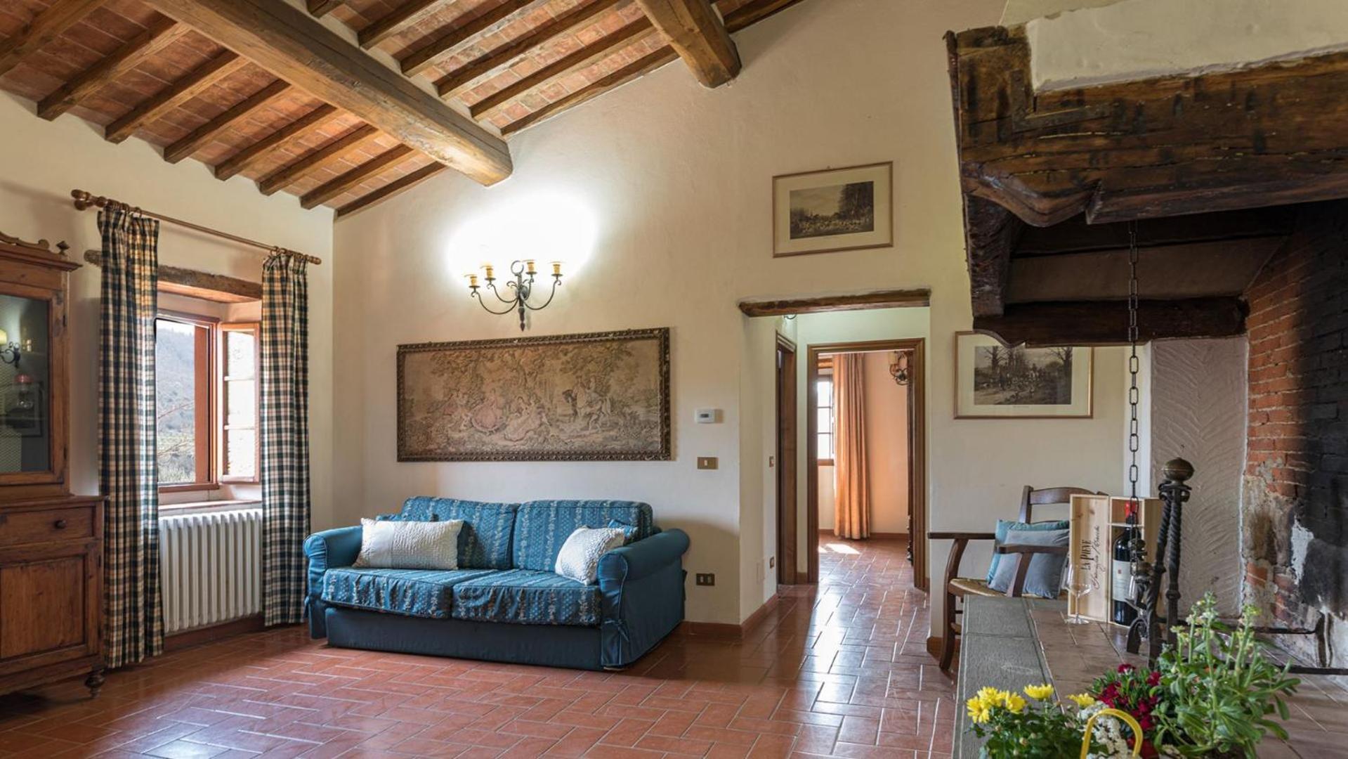 Ferienwohnung Casale Presciano Pergine Valdarno Zimmer foto