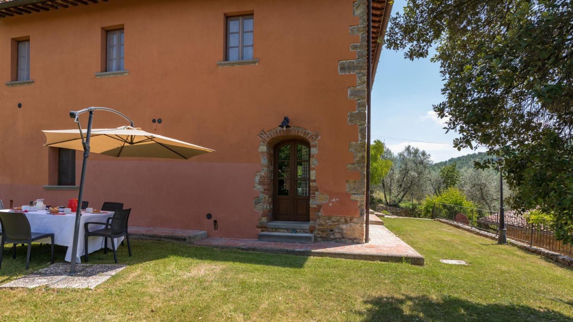 Ferienwohnung Casale Presciano Pergine Valdarno Zimmer foto