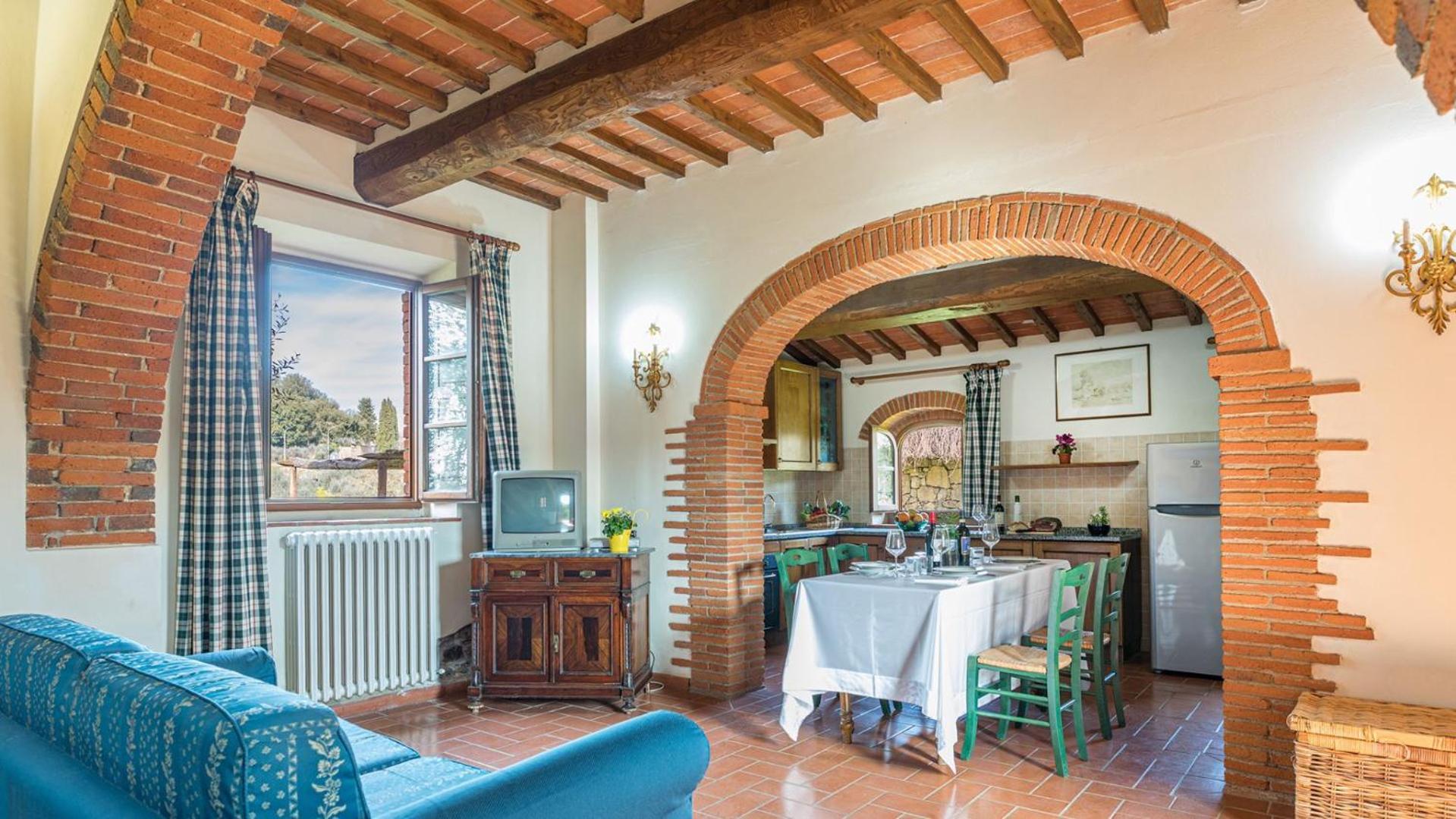 Ferienwohnung Casale Presciano Pergine Valdarno Zimmer foto