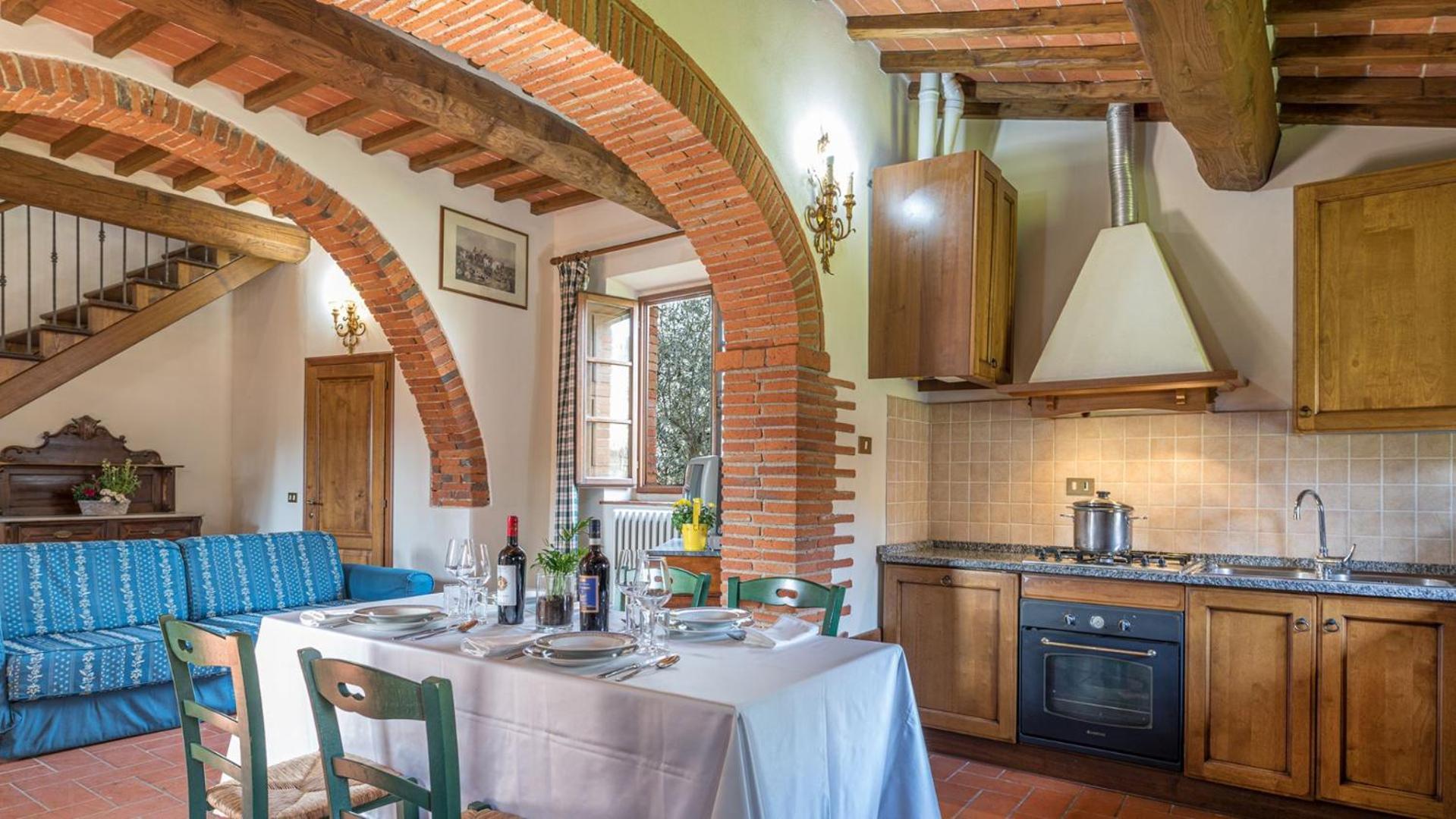 Ferienwohnung Casale Presciano Pergine Valdarno Zimmer foto