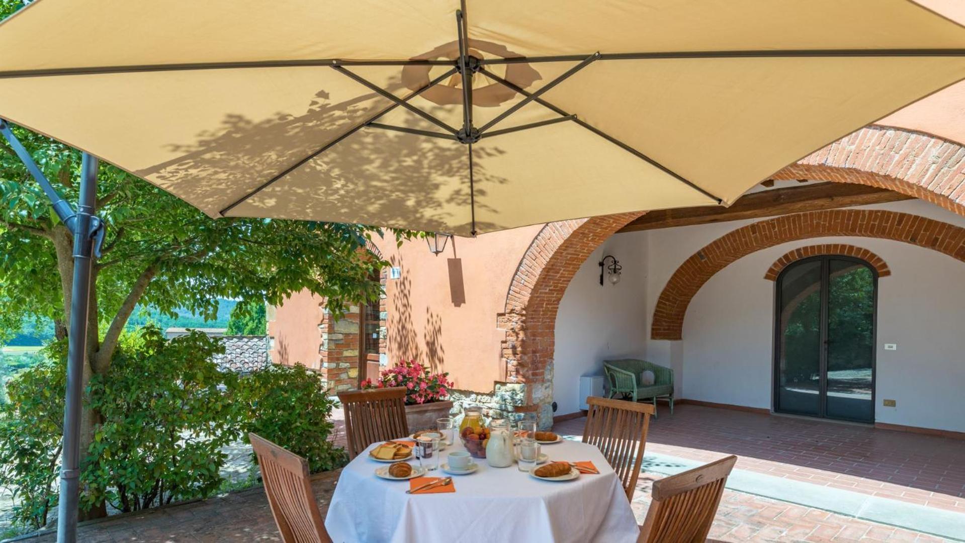 Ferienwohnung Casale Presciano Pergine Valdarno Zimmer foto